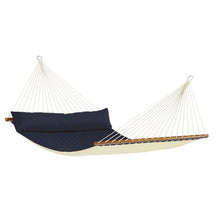 Alabama Quilted Kingsize Spreader Bar Hammock by La Siesta - Navy Blue - Swing Chairs Direct