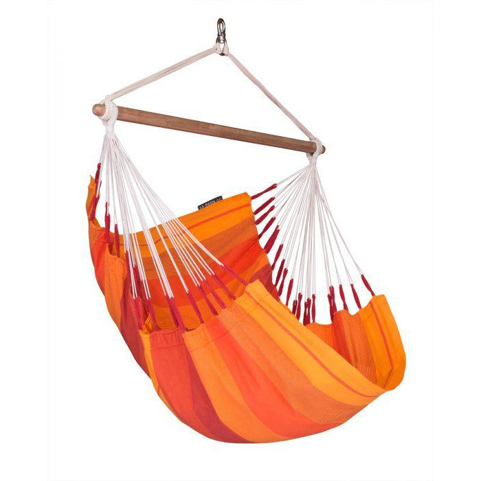 Orquidea Cotton Basic Hammock Chair by La Siesta - Volcano