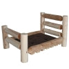 Lakeland Mills Cedar Log Medium Pet Bed