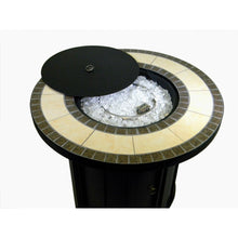 Round Tile Top Fire Pit - 02