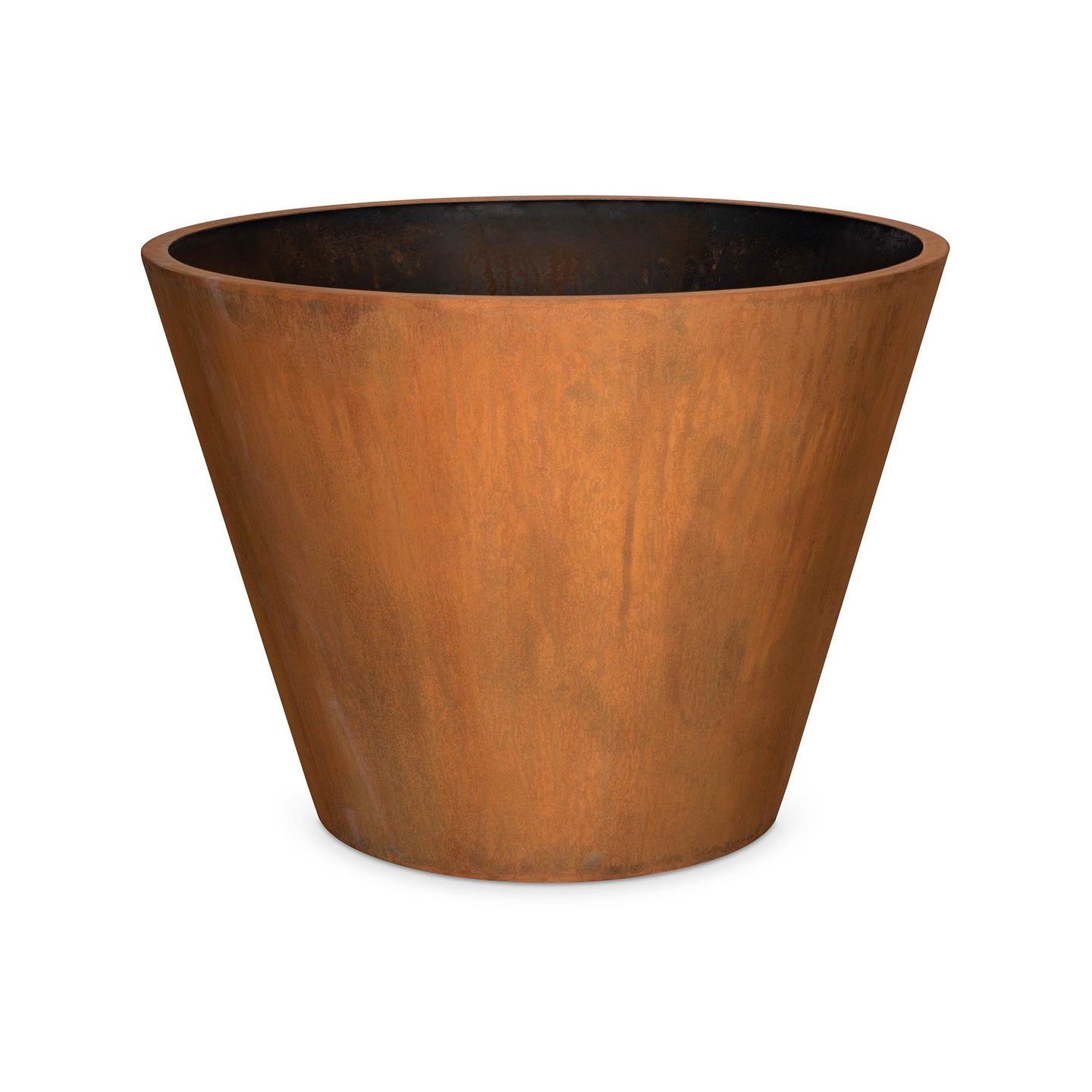 Sierra Corten Steel Planter – 30″ Tall