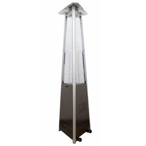 Tall Commercial Triangle Glass Tube Heater - 05
