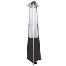 Tall Commercial Triangle Glass Tube Heater - 07