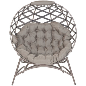 Flower house Cozy Ball Chair in Crossweave Sand