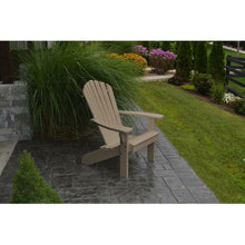 The Amish carefully handcraft the chairs in Pennsylvania. There are no visible screws on the backrest of the chairs t which gives you a completely authentic appearance. The pitch of this recycled plastic Adirondack chair is perfect and you will enjoy every minute that you sit in them all season long.