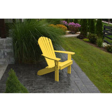 The Amish carefully handcraft the chairs in Pennsylvania. There are no visible screws on the backrest of the chairs t which gives you a completely authentic appearance. The pitch of this recycled plastic Adirondack chair is perfect and you will enjoy every minute that you sit in them all season long.