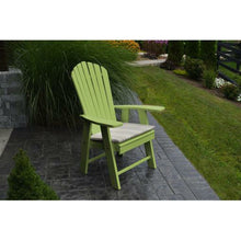 A & L Furniture Company Recycled Plastic Upright Adirondack Chair