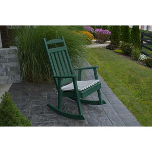 A&L Furniture Company Poly Classic Porch Rocking Chair